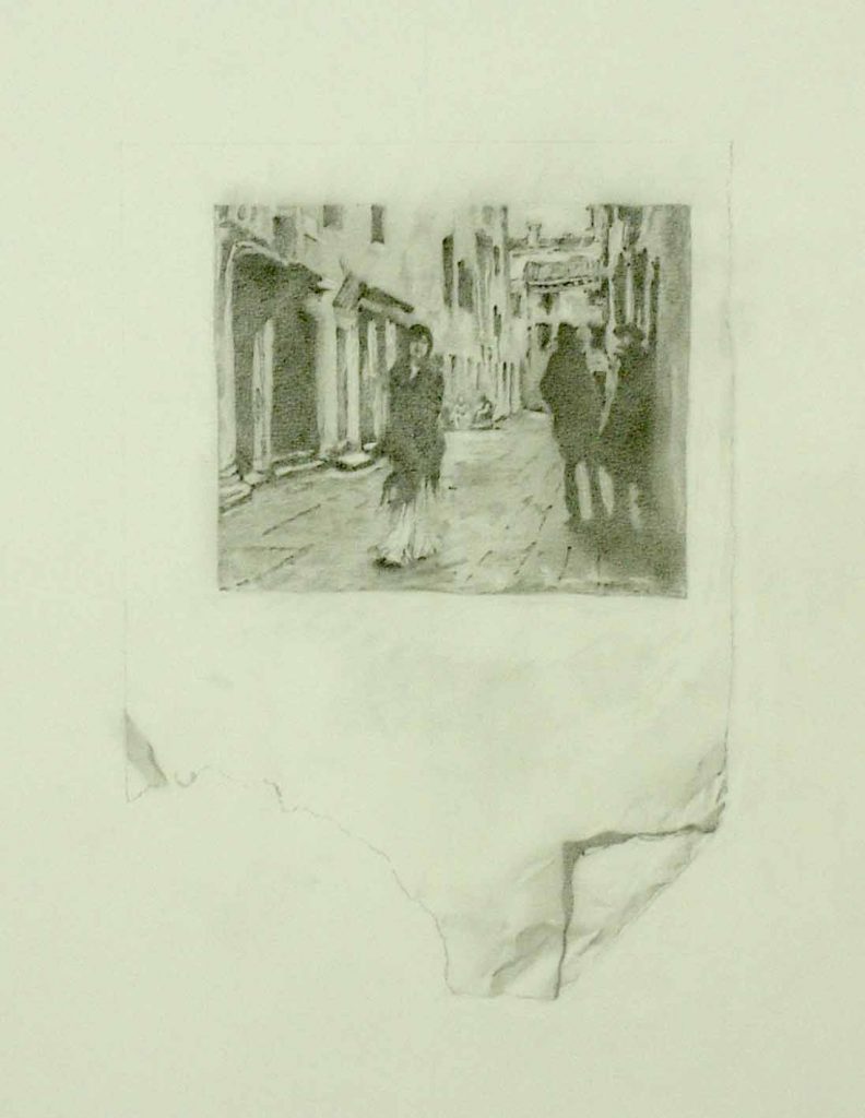 Venice - drawing by Penny McCarthy