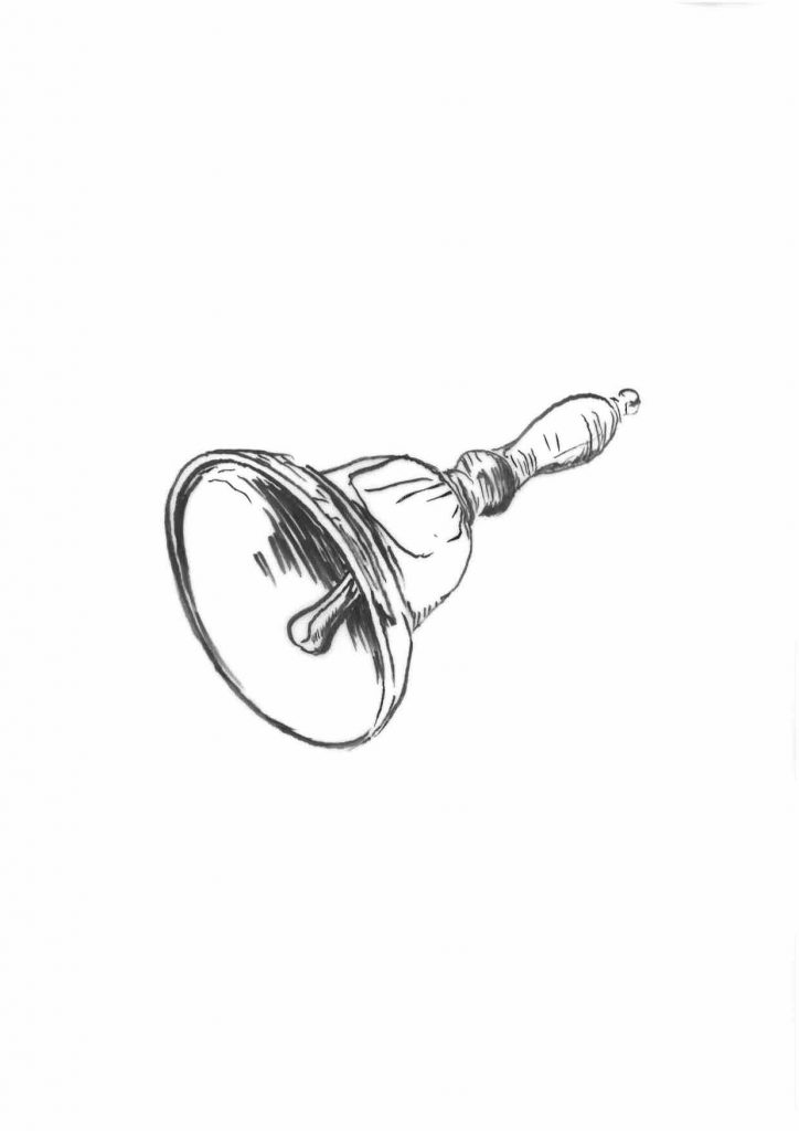 Bell - drawing by Penny McCarthy